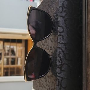 Black and Gold Sunglasses